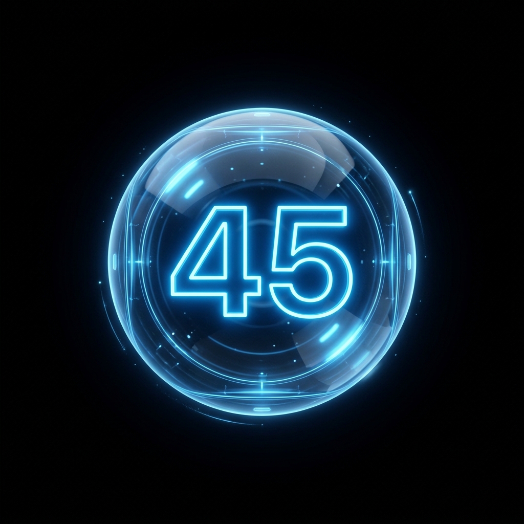 Modern translucent lotto balls